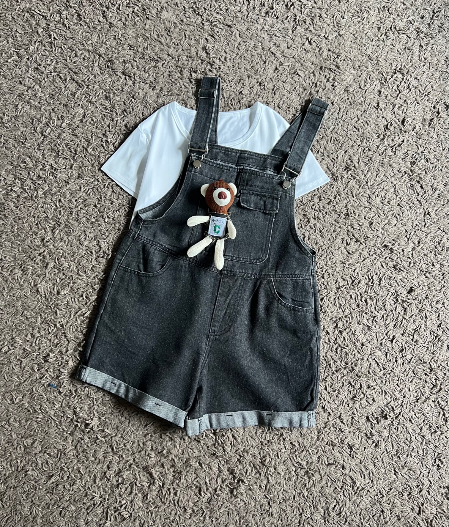 Kode: 3343 (Teddy jumpsuit (black) - Image 3