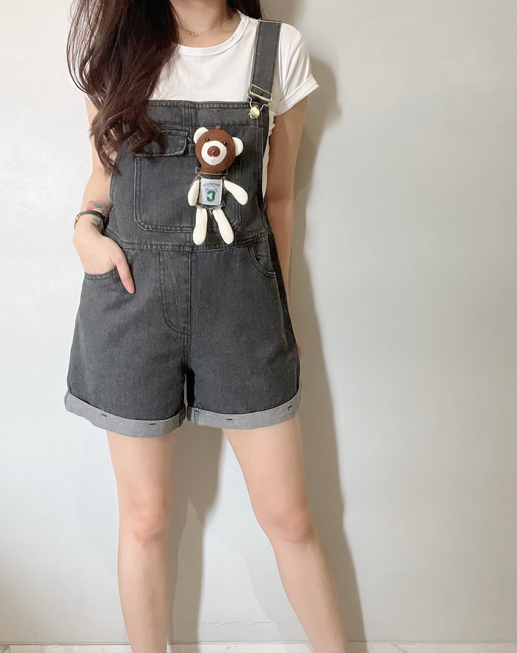 Kode: 3343 (Teddy jumpsuit (black) - Image 2