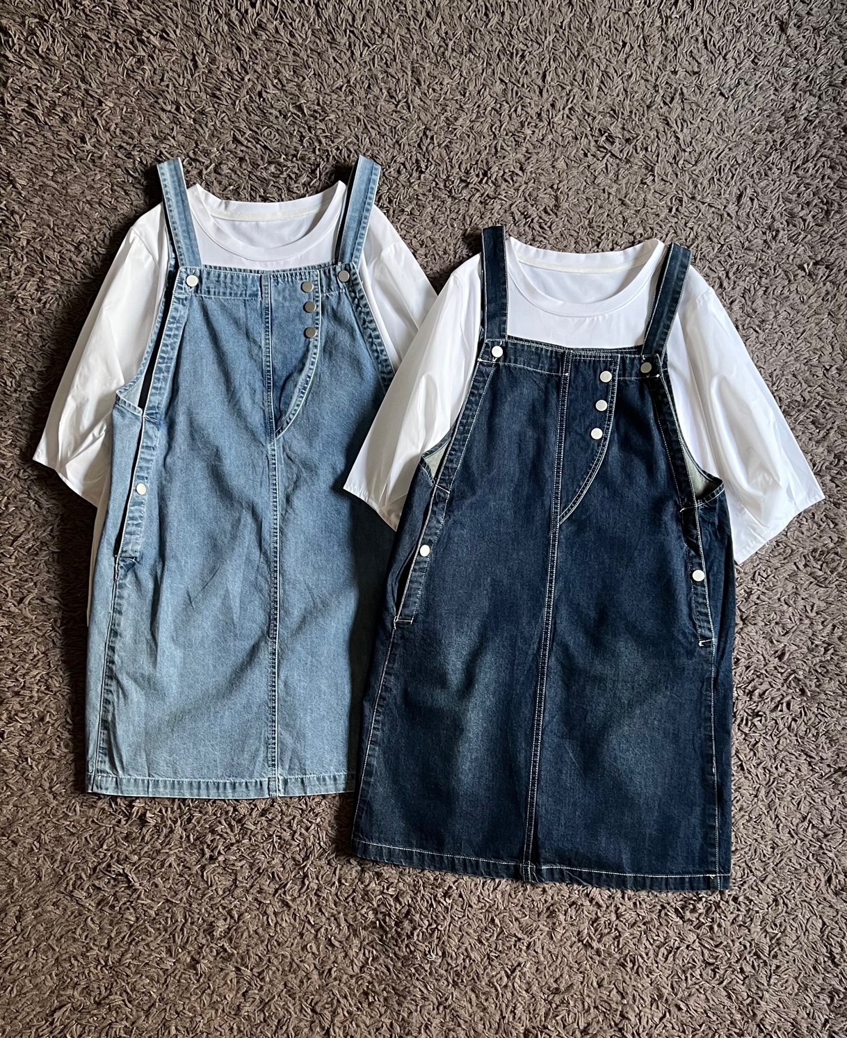 Kode: 3513 (Overall set) Biru Tua - Image 5