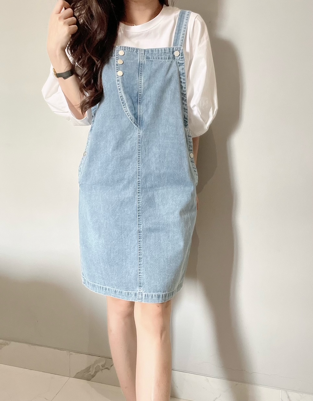 Kode: 3513 (Overall set) Biru Tua - Image 4
