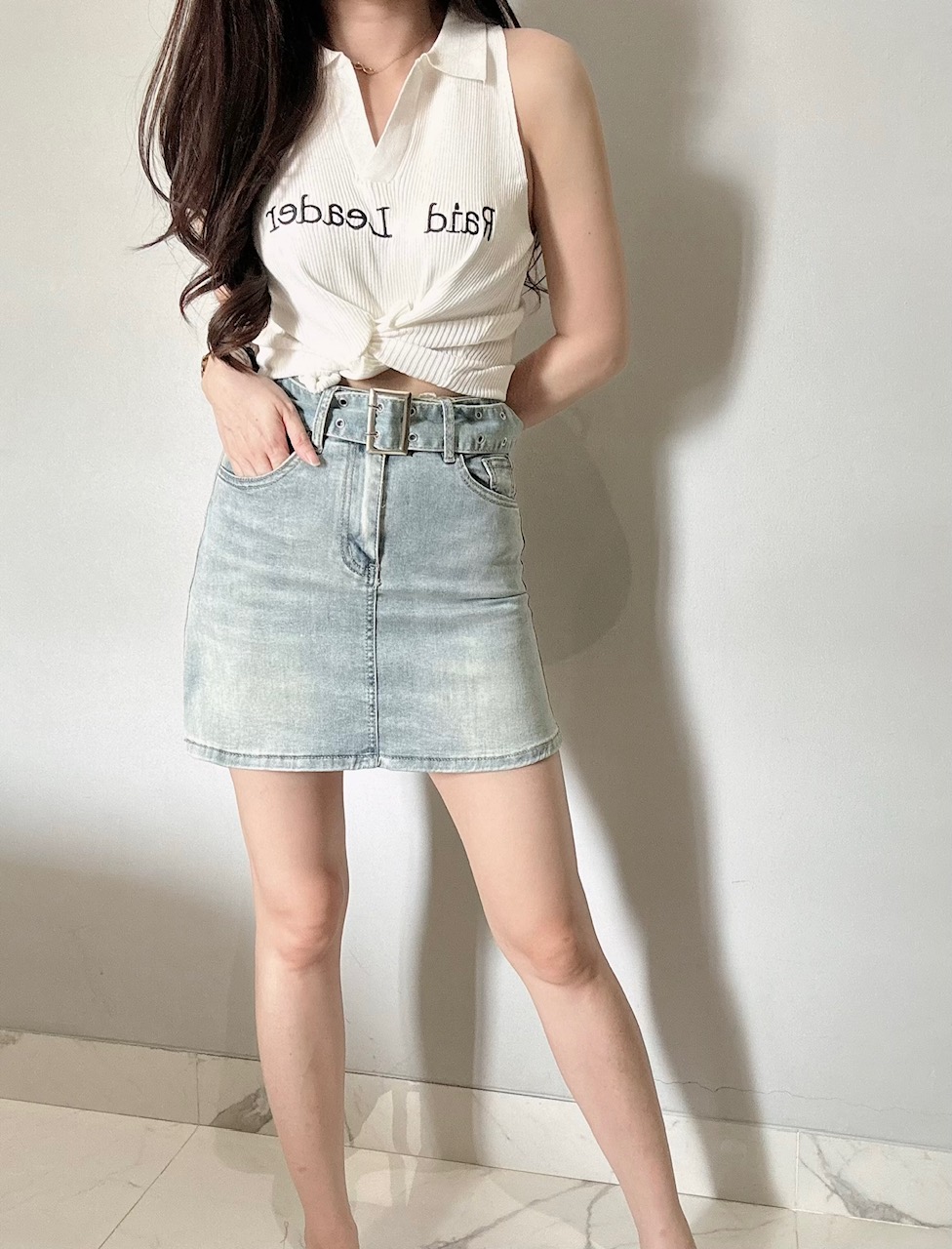 Kode: 3592 (Denim skirt) - Image 2