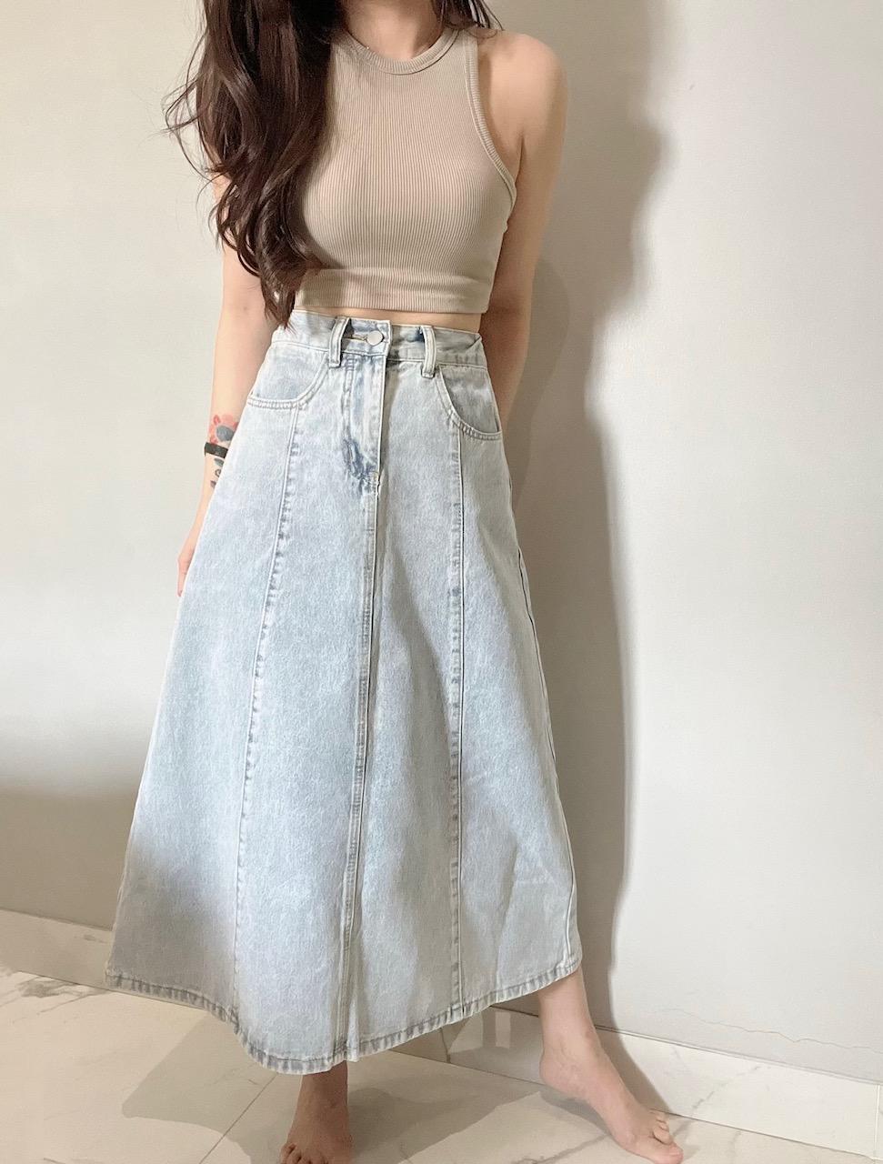 Kode: 3535 (Denim skirt) - Image 2