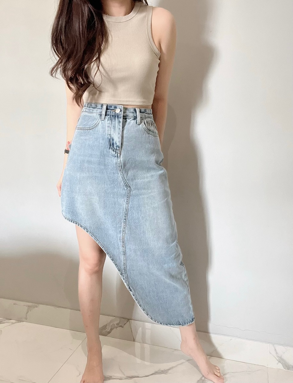 Kode: 3536 (Hilo denim skirt) - Image 2