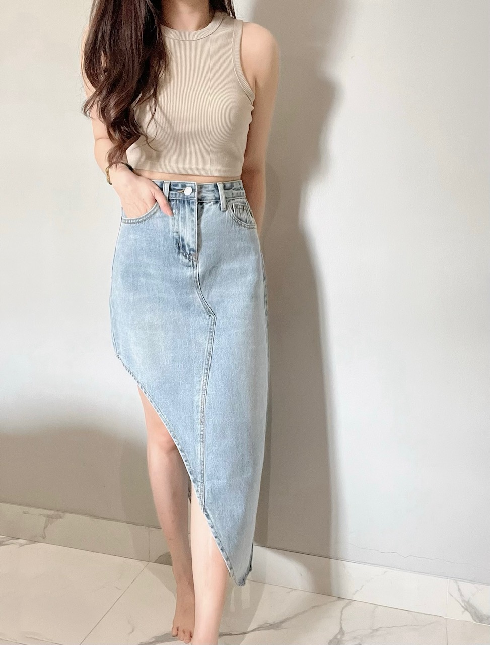 Kode: 3536 (Hilo denim skirt)