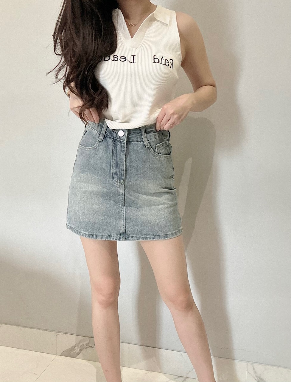 Kode: 3607 (Denim skirt) - Image 2