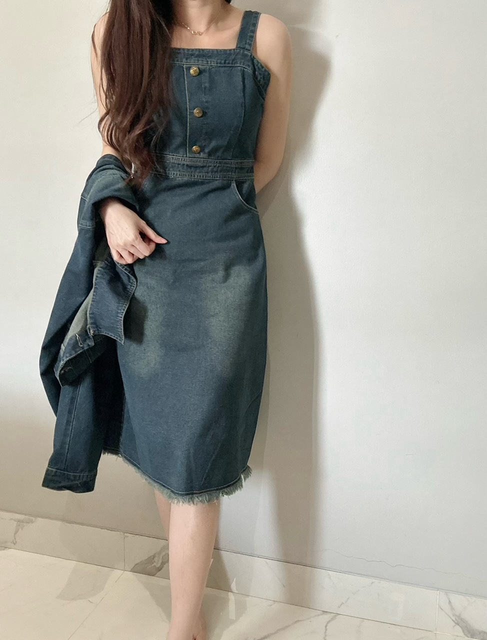 Kode: 3721 (Denim set) Denim Blue - Image 2