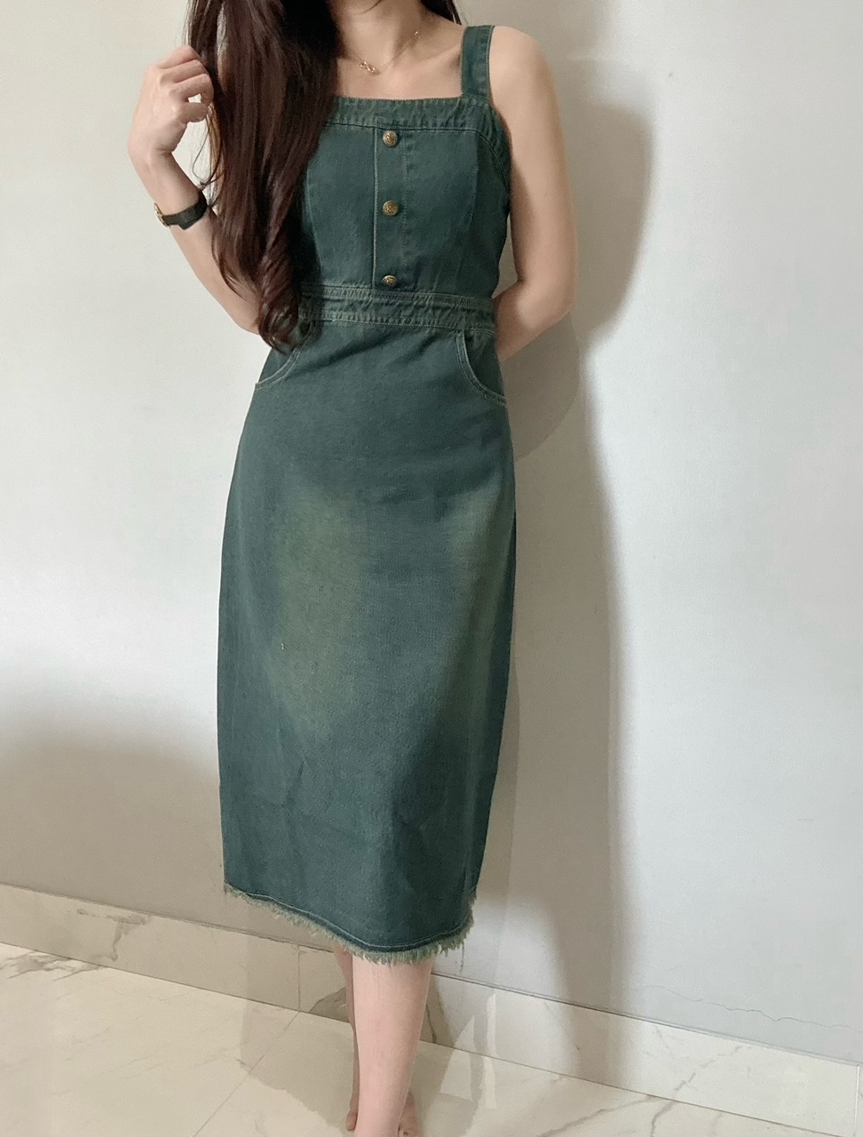Kode: 3721 (Denim set) Tint Green - Image 2