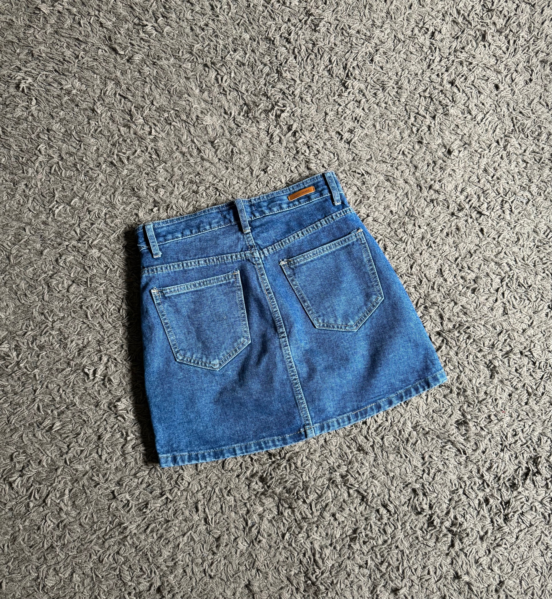 Kode: 3877 (Denim skort) Blue - Image 5