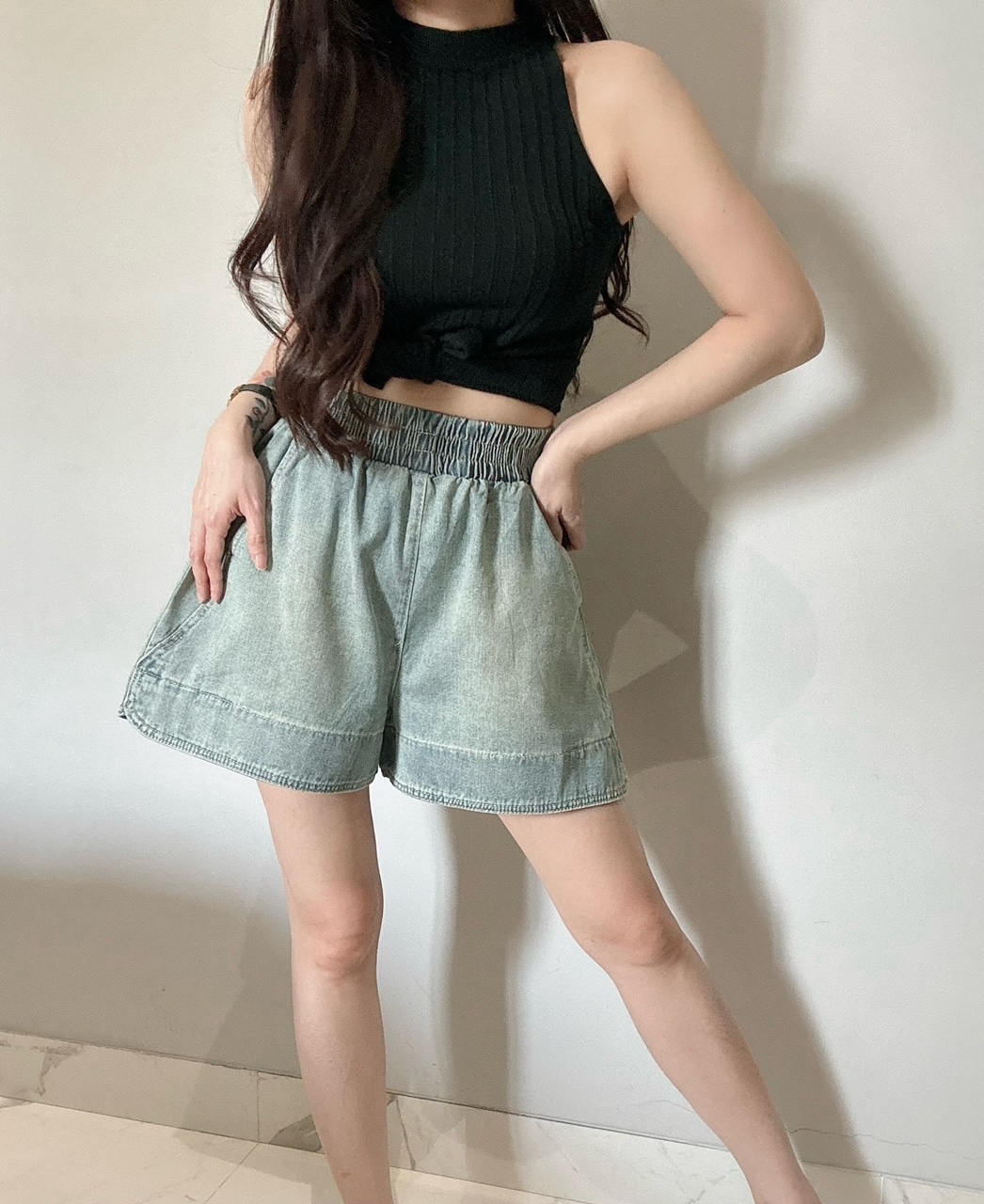 Kode: 4181 (Denim shorts)