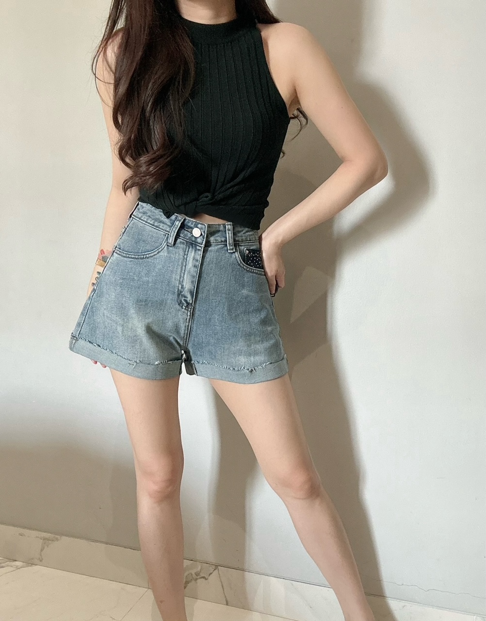 Kode: 4211 (Denim shorts) - Image 2