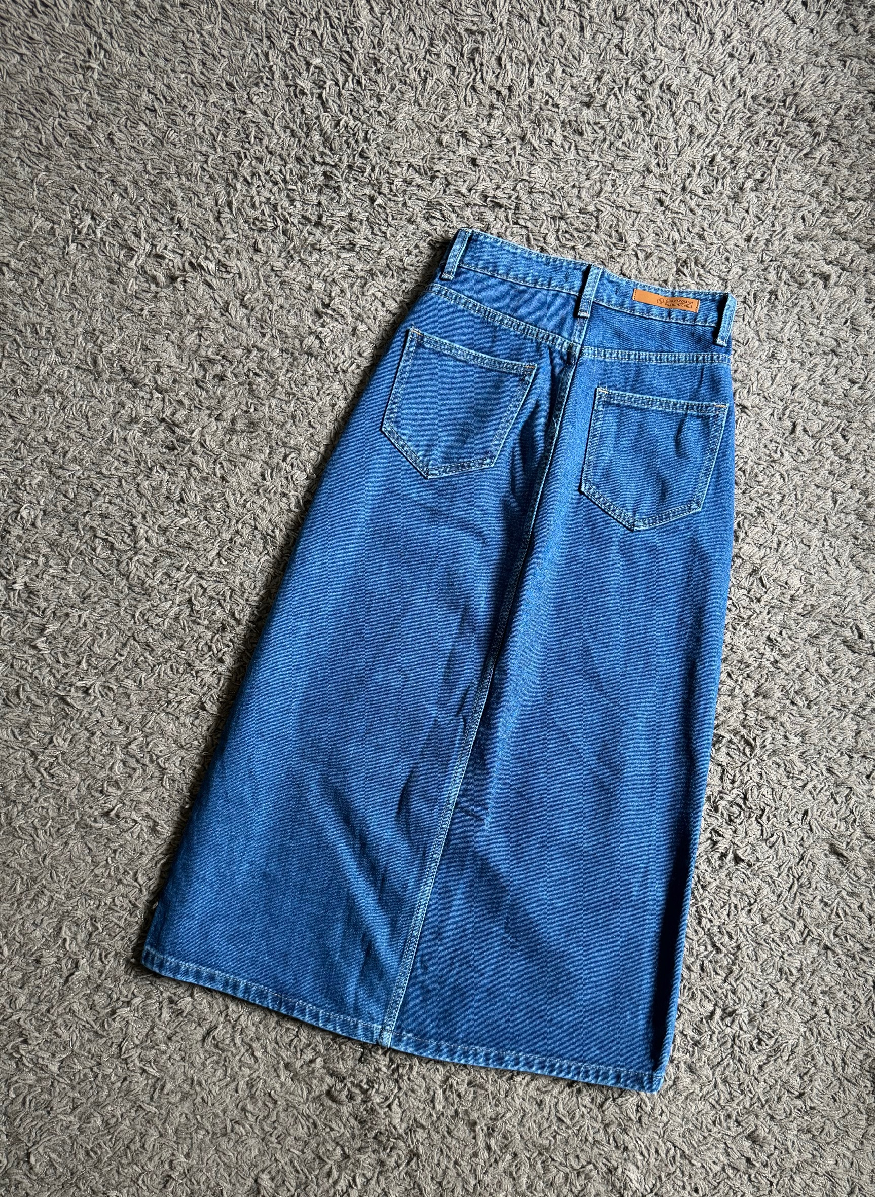 Kode: 4244 (Denim slit skirt) - Image 4