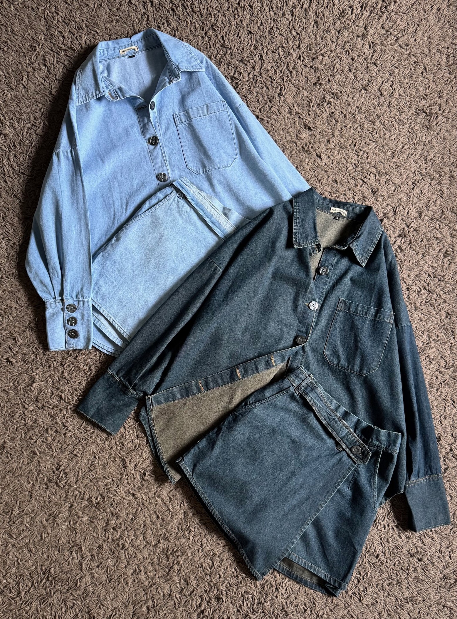 Kode: 4408 (Denim set) Tint Green - Image 3