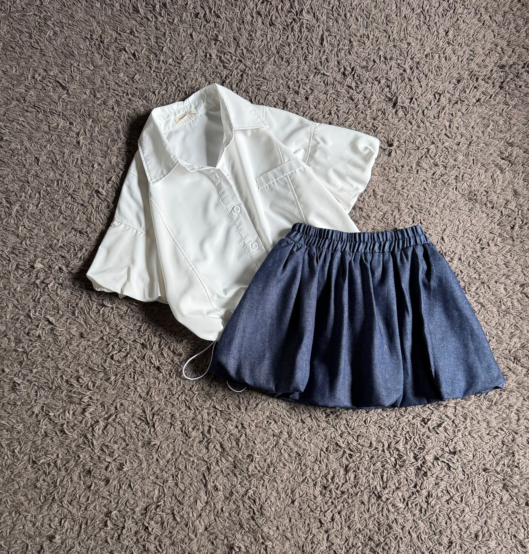Kode: 4413 (Bubble skort set) - Image 3