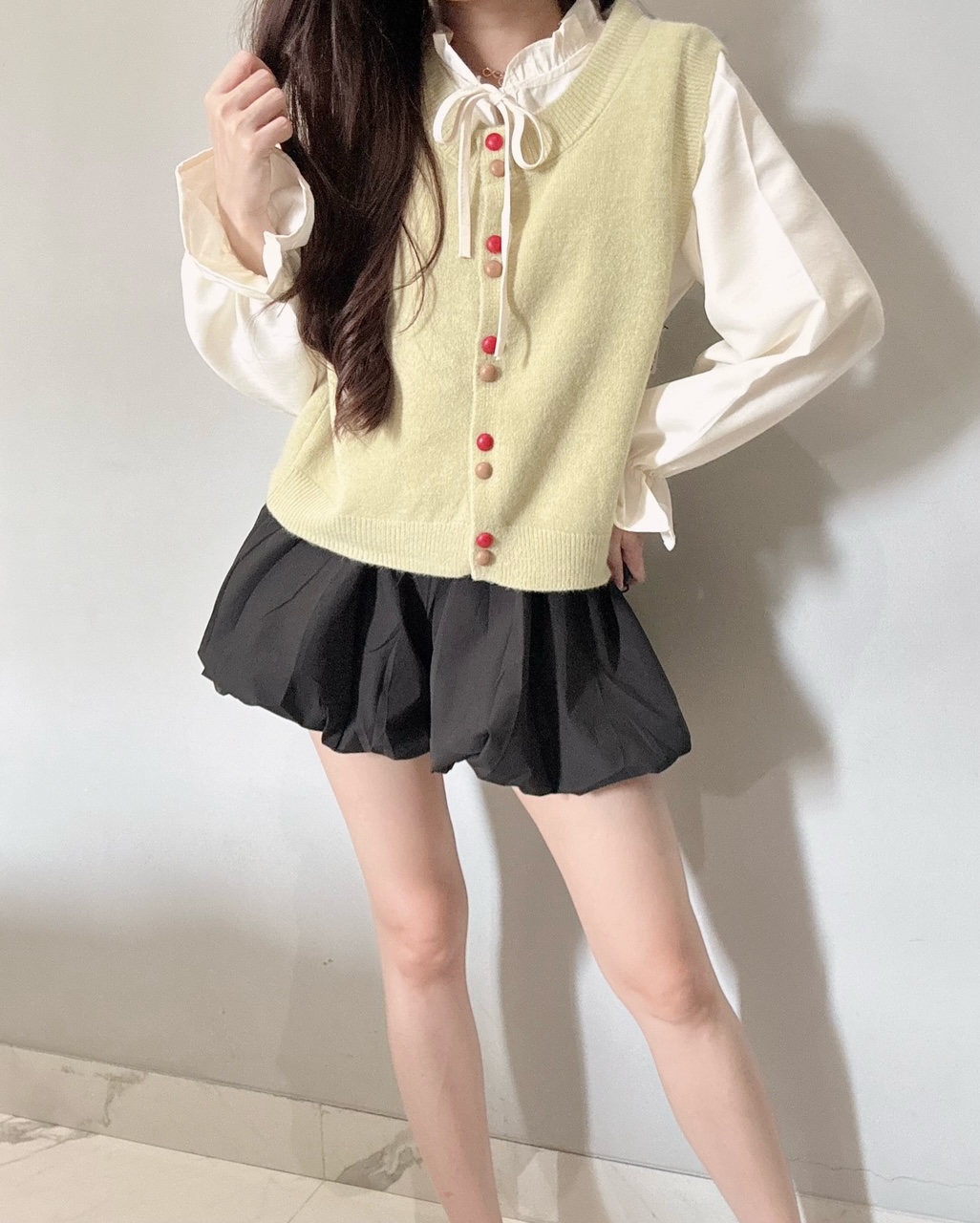 Kode: 4510 (Knit vest set) - Image 2