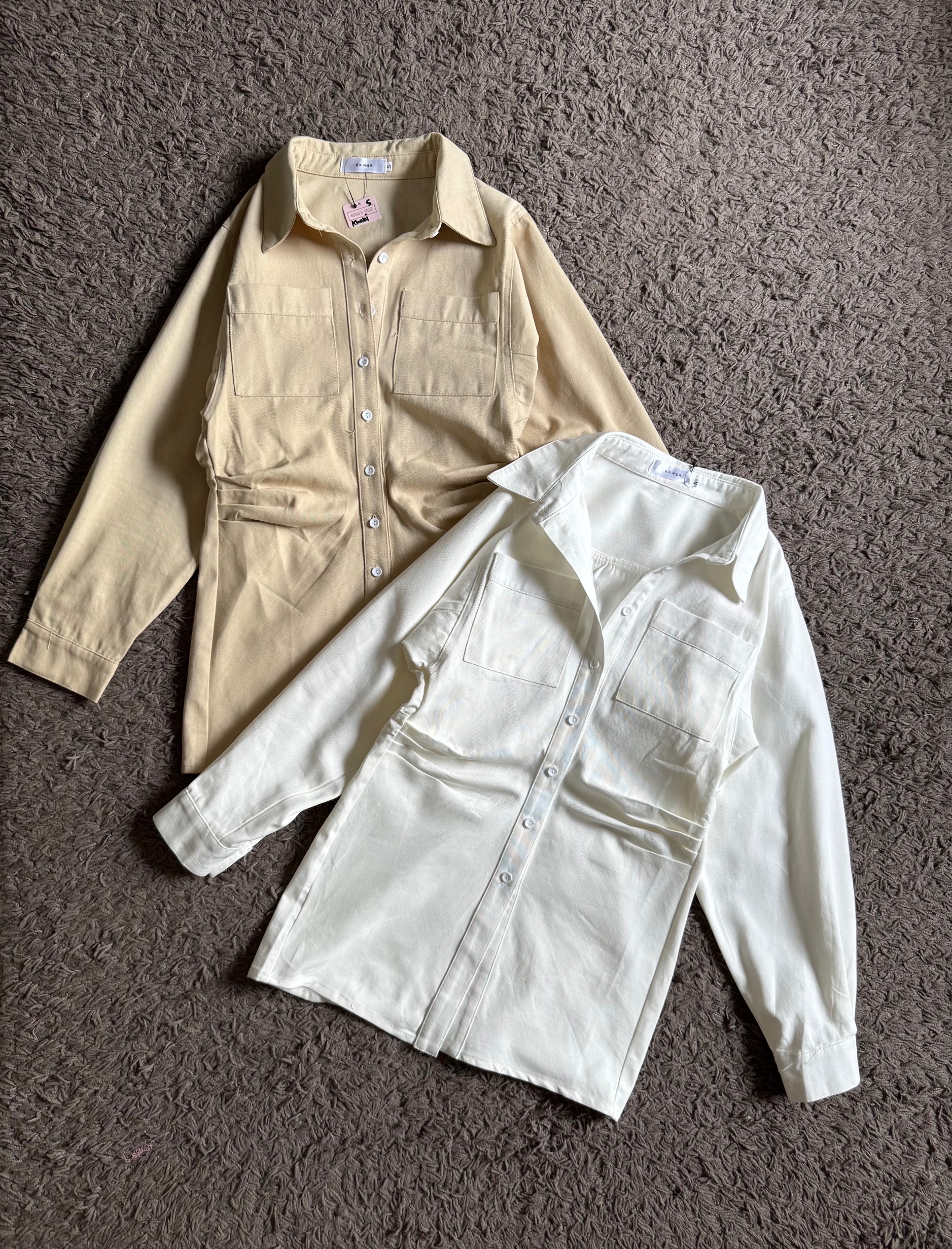 Kode: 4532 (Denim shirt) Khaki - Image 3
