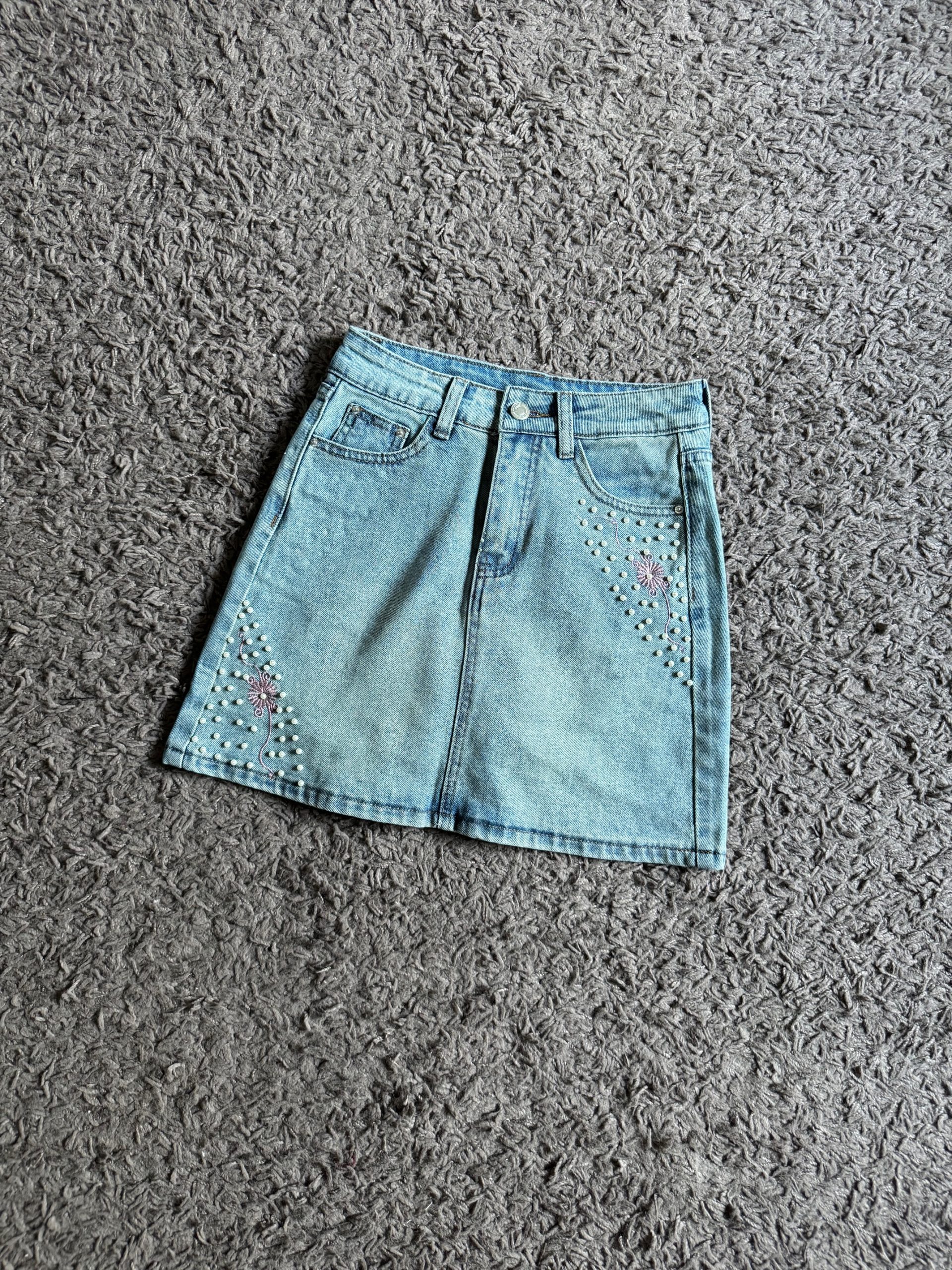 Kode: 4545 (Denim skort) - Image 3