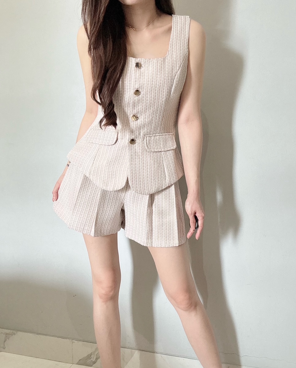 Ndudshop - Tweed set (Kode: 4644)
