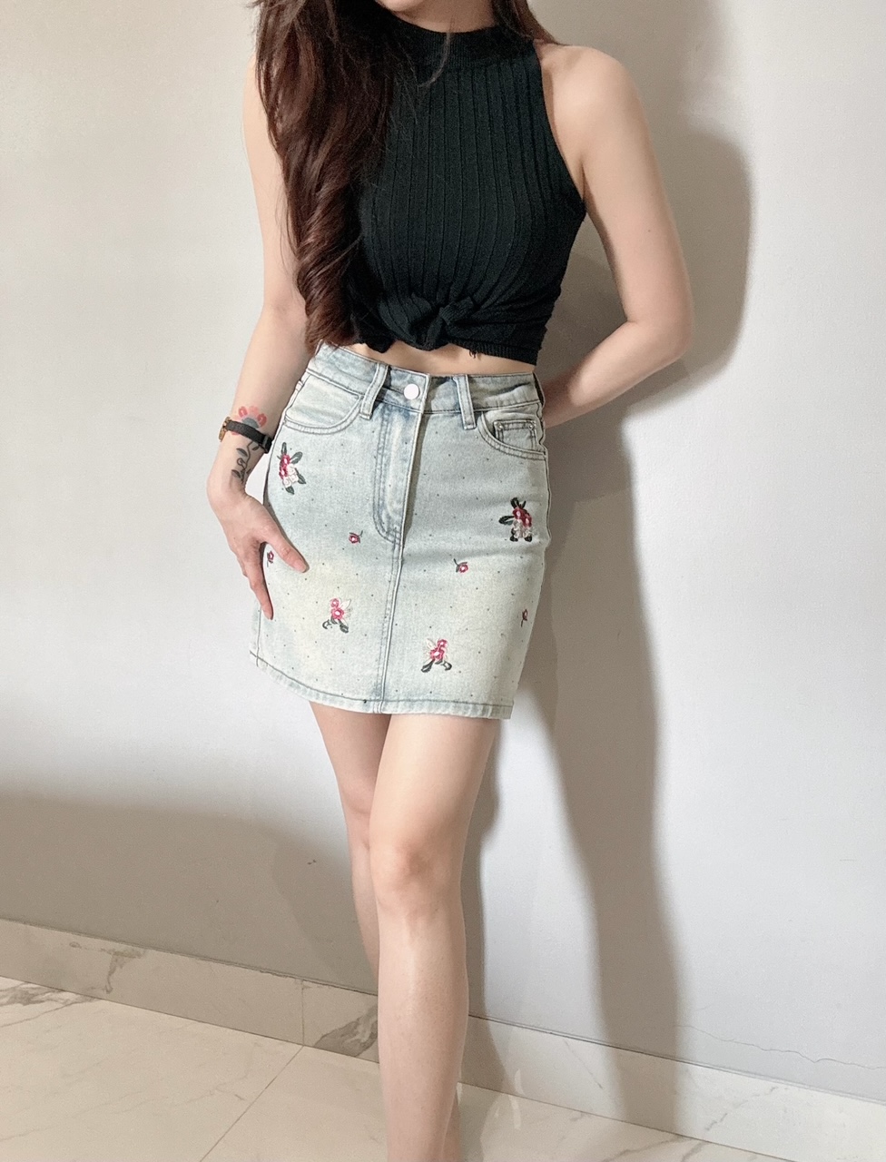 Ndudshop - Denim skort (Kode: 4576) - Image 2