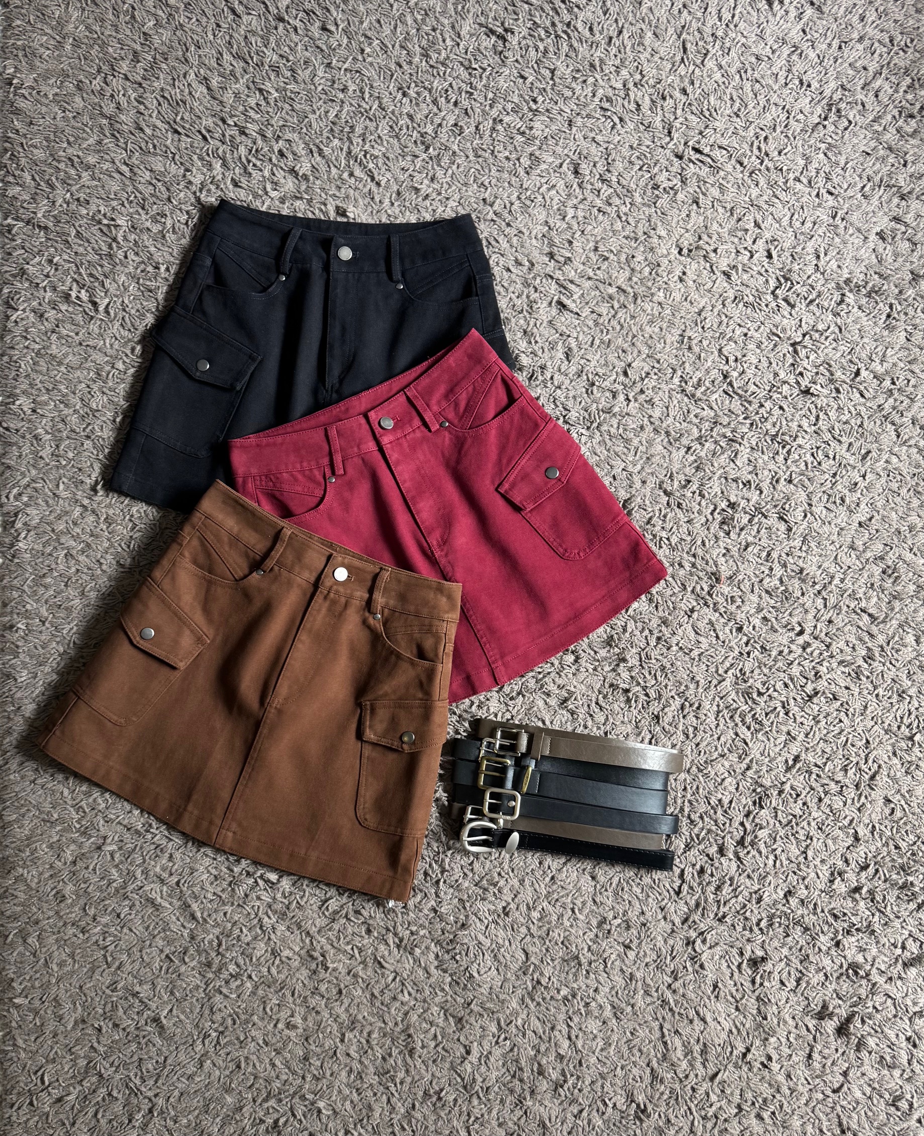 Ndudshop - Vior skort (Kode: 4650) Coklat - Image 4