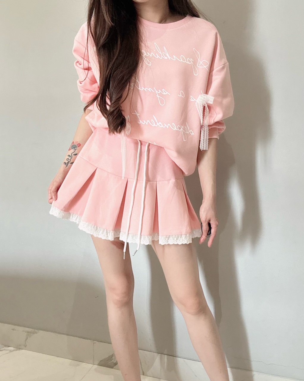 Ndudshop - Fleece skort set (Kode: 4679)