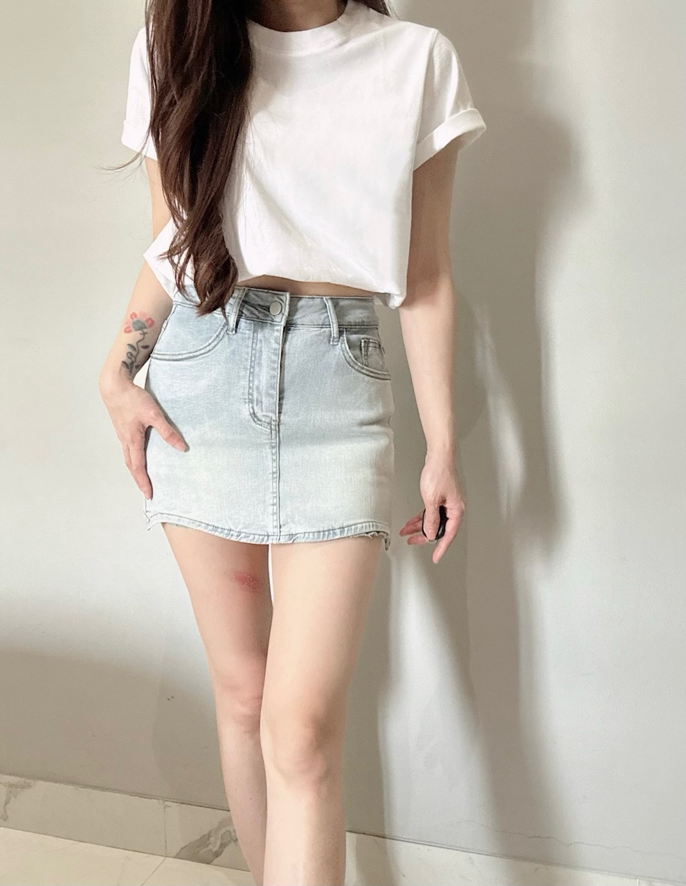 Ndudshop - Denim skort (Kode: 4710)