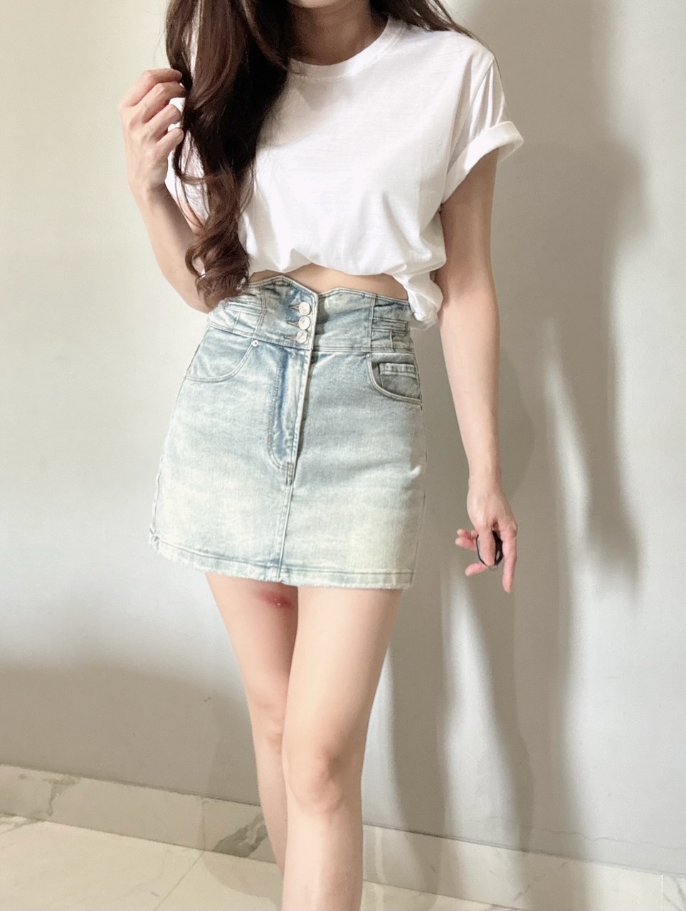 Ndudshop - Denim skort (Kode: 4719) - Image 3