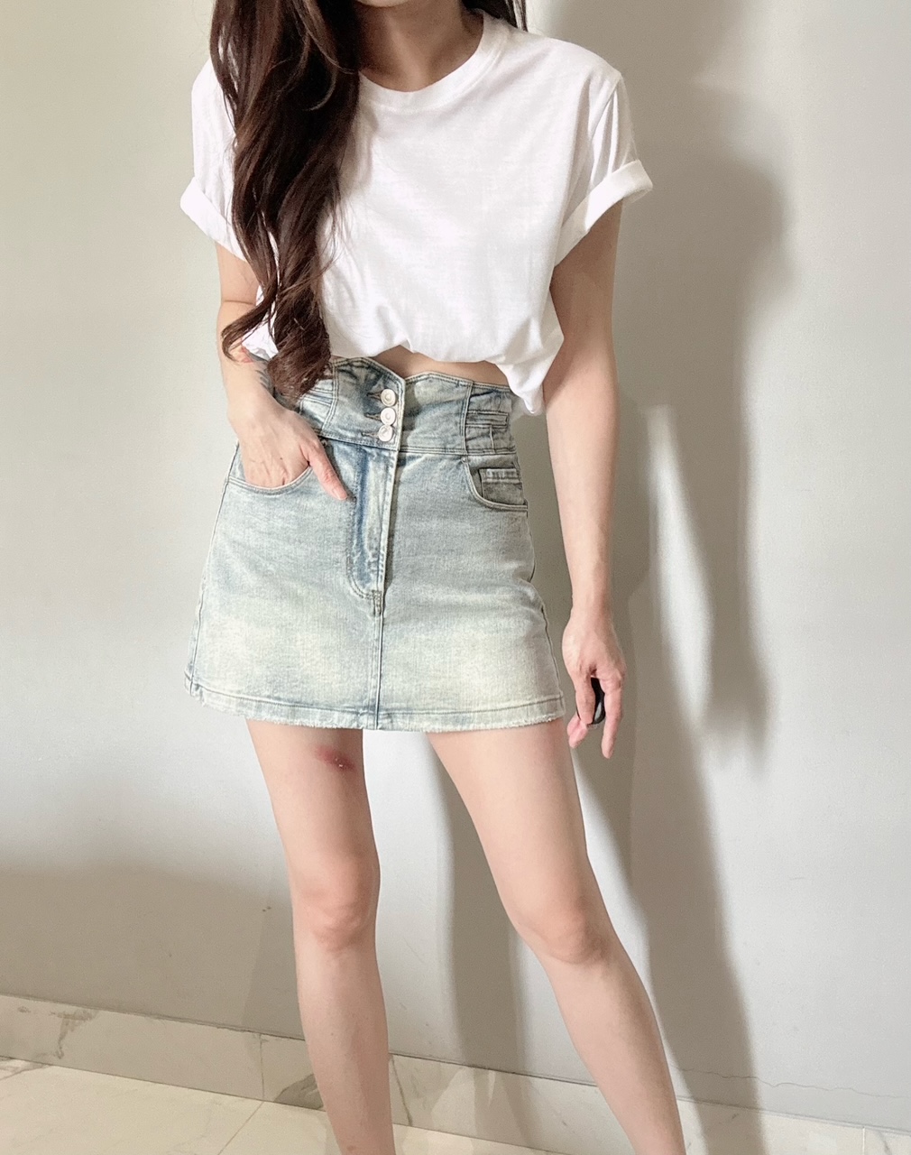 Ndudshop - Denim skort (Kode: 4719) - Image 2