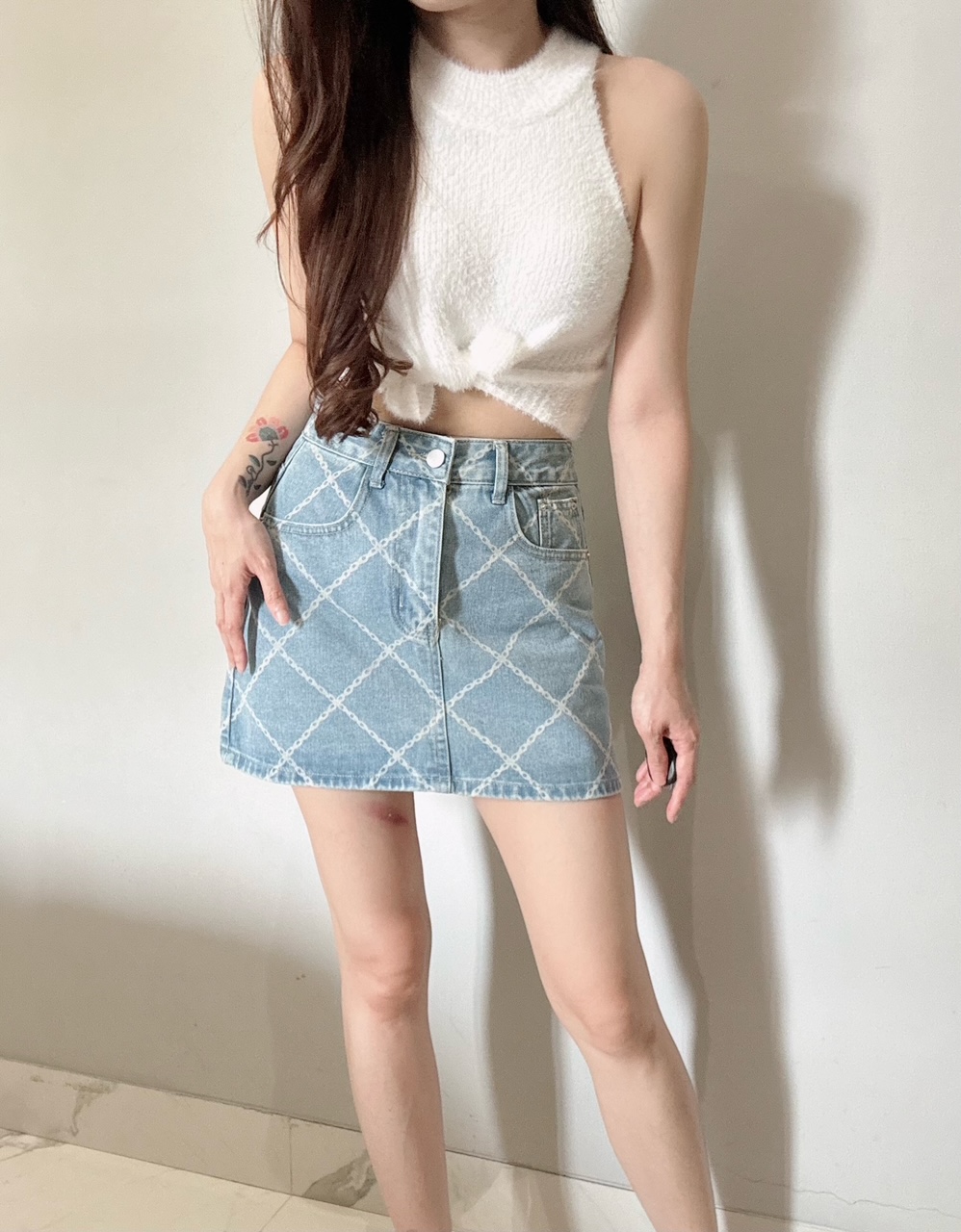 Ndudshop - Denim skort (Kode: 4720)