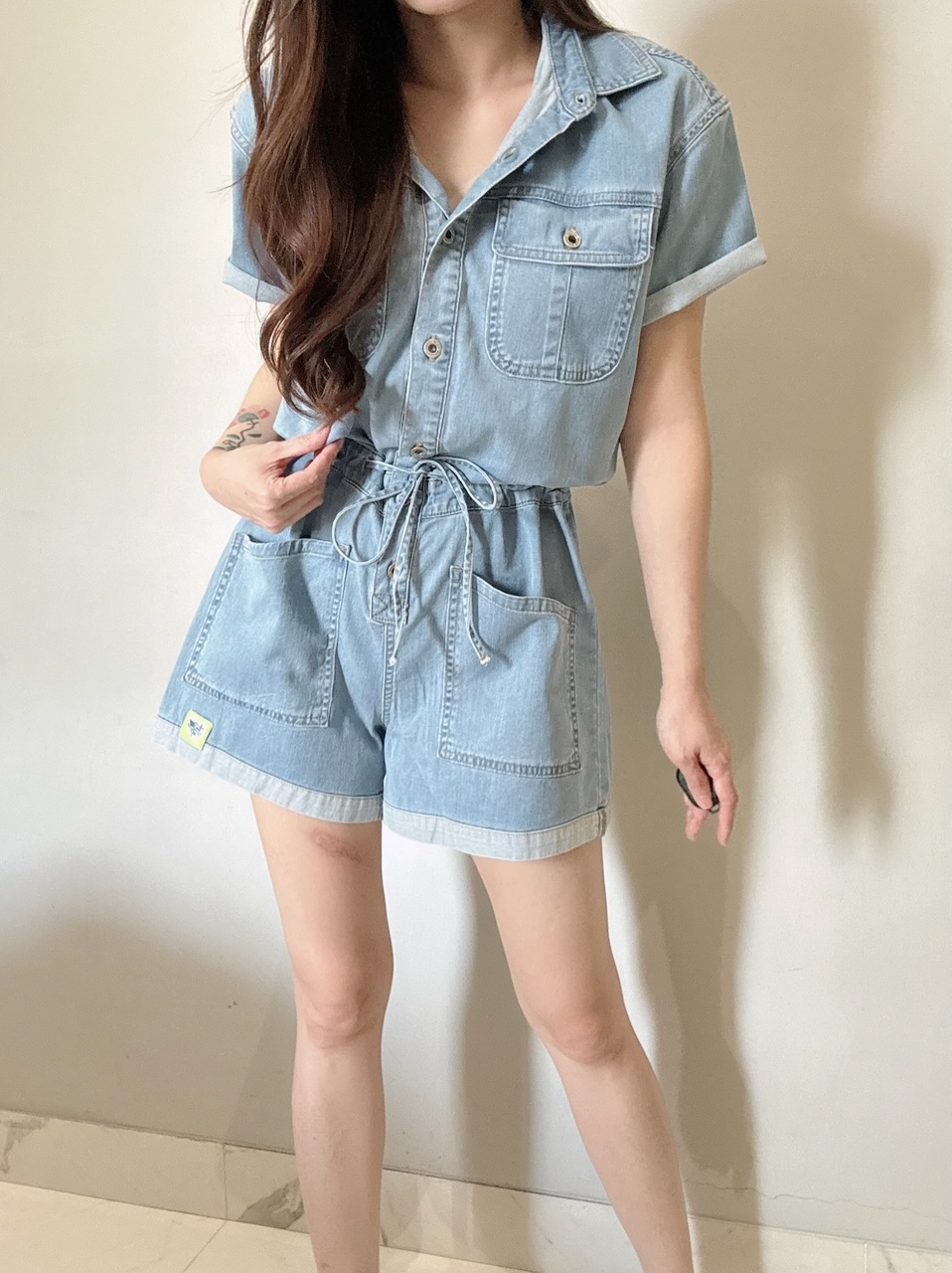 Ndudshop – Denim overall (Kode: 4881) - Image 2