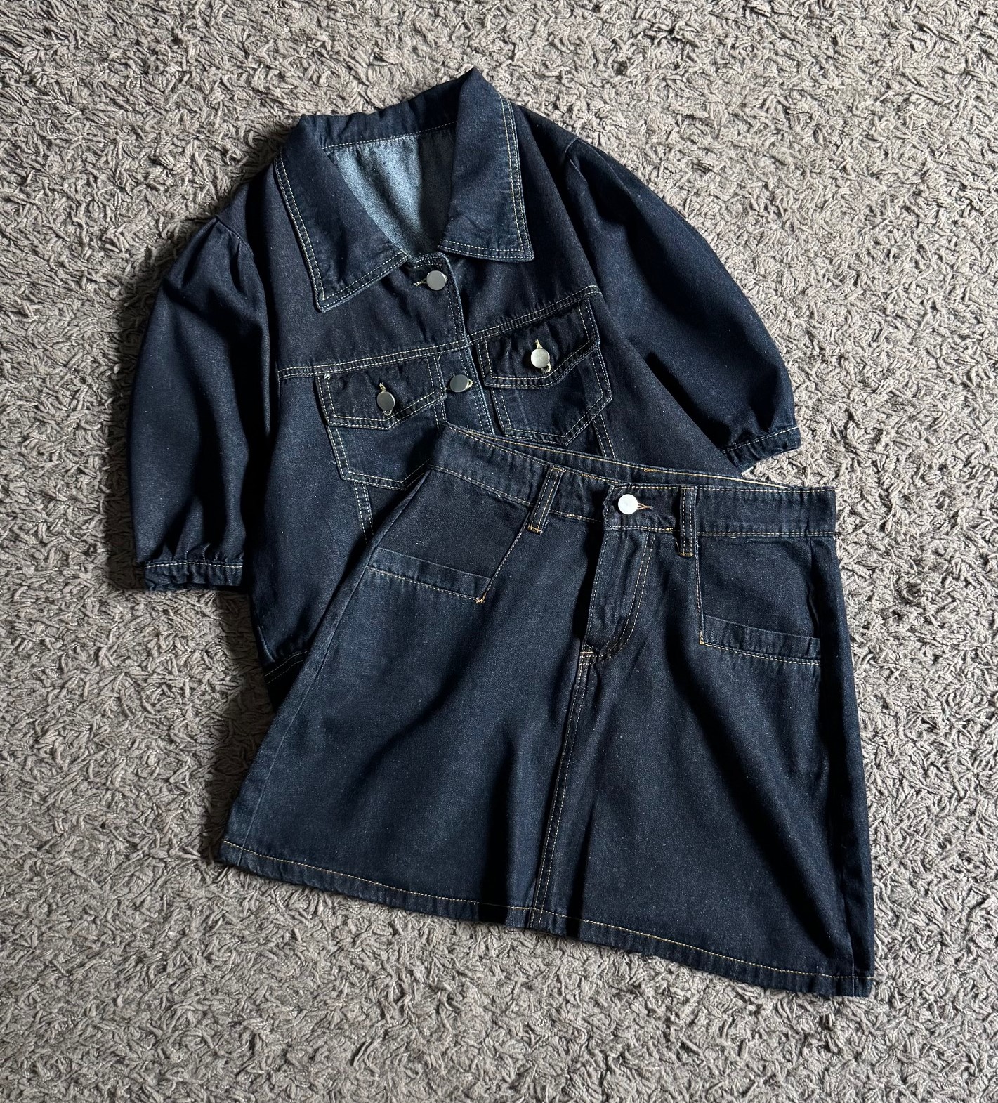 Ndudshop - Denim skirt set (Kode: 4901) - Image 3