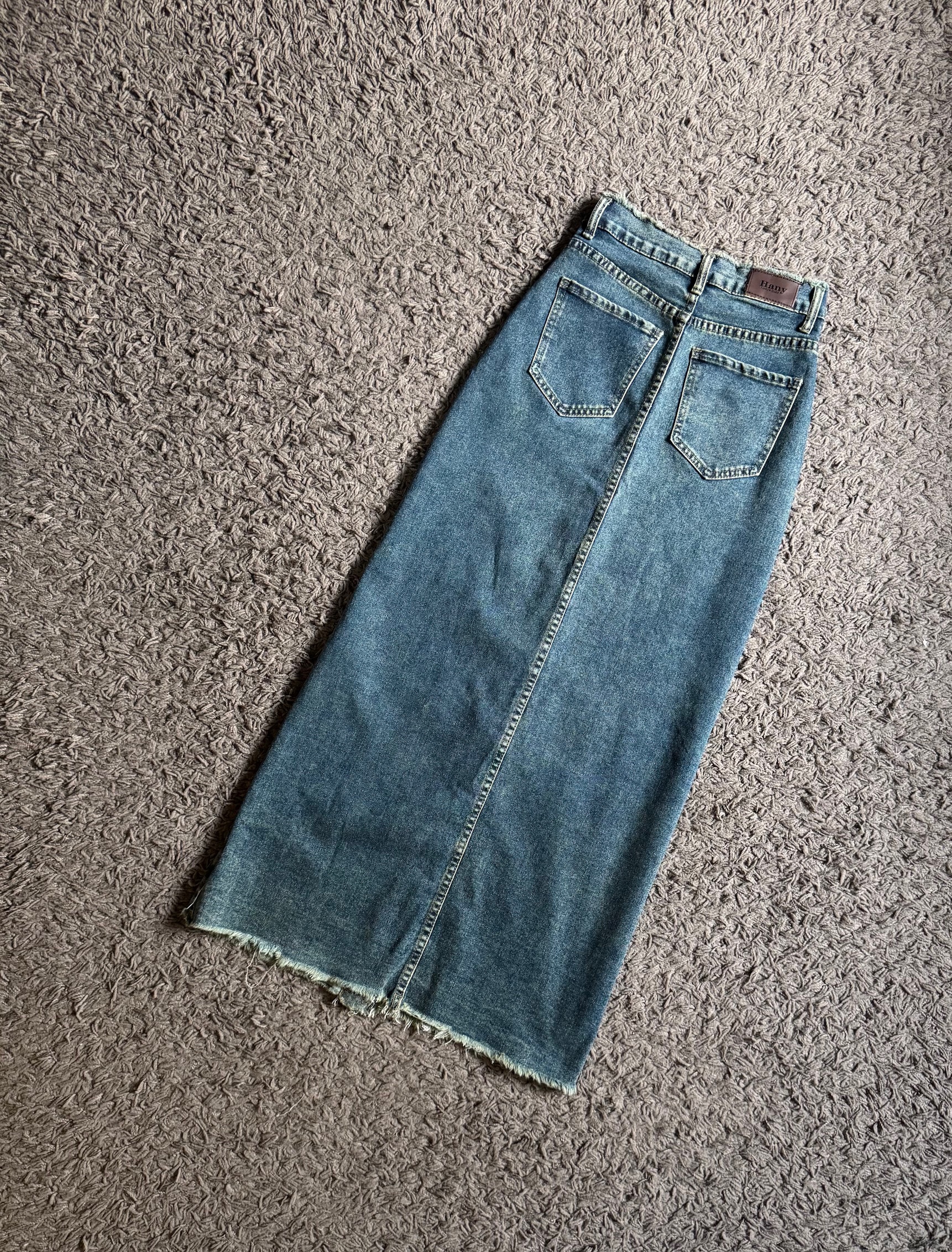 Ndudshop – Denim maxi skirt (Kode: 4965) - Image 4