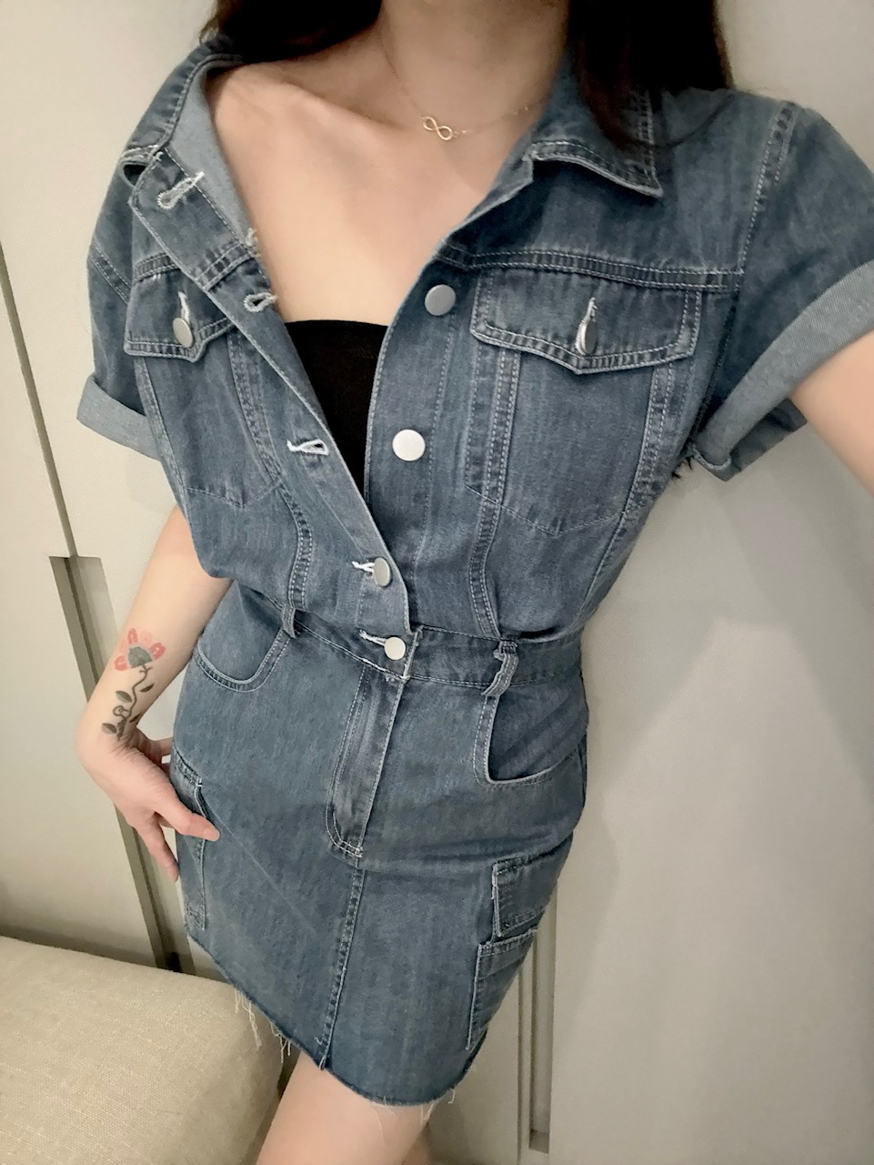 Ndudshop – Denim dress (Kode: 5181) - Image 3