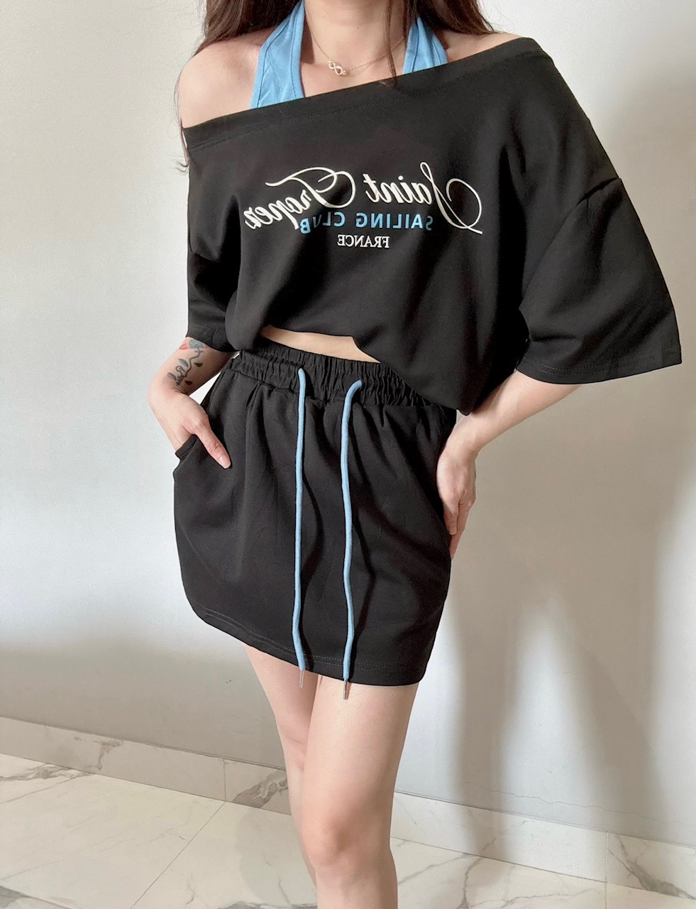 Ndudshop – Cotton fleece set (Kode: 5289) - Image 2
