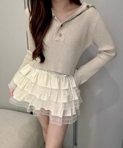 Ndudshop – Knit longsleeve top (Kode: 5481)