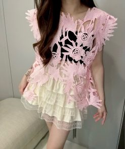 Alternative view of Ndudshop – Brocade vest (Kode: 5492)