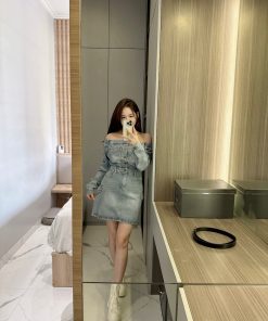 Alternative view of Ndudshop – Sabrina denim dress (Kode: 5548)