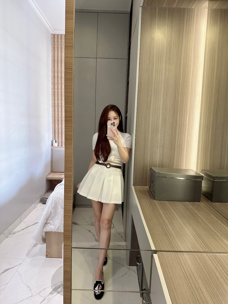 Ndudshop - Nolla skort (Kode: 5551) Putih