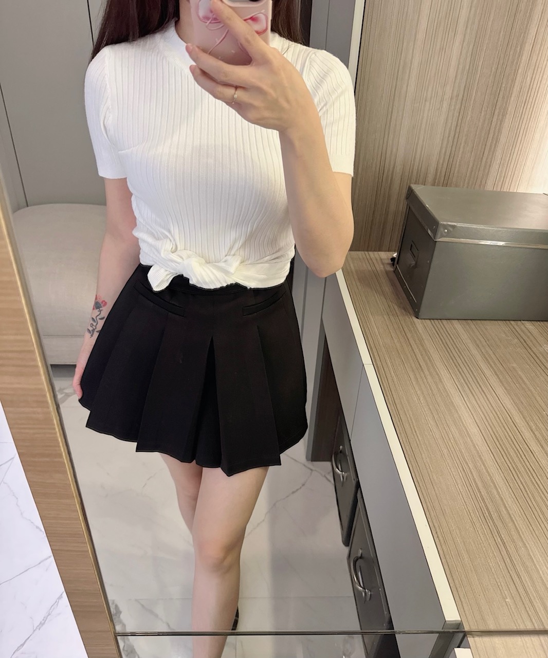 Ndudshop - Nolla skort (Kode: 5551) Putih - Image 4