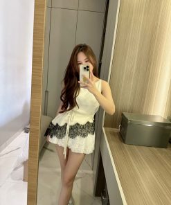 Ndudshop – Lilo lace tank top (Kode: 5513)