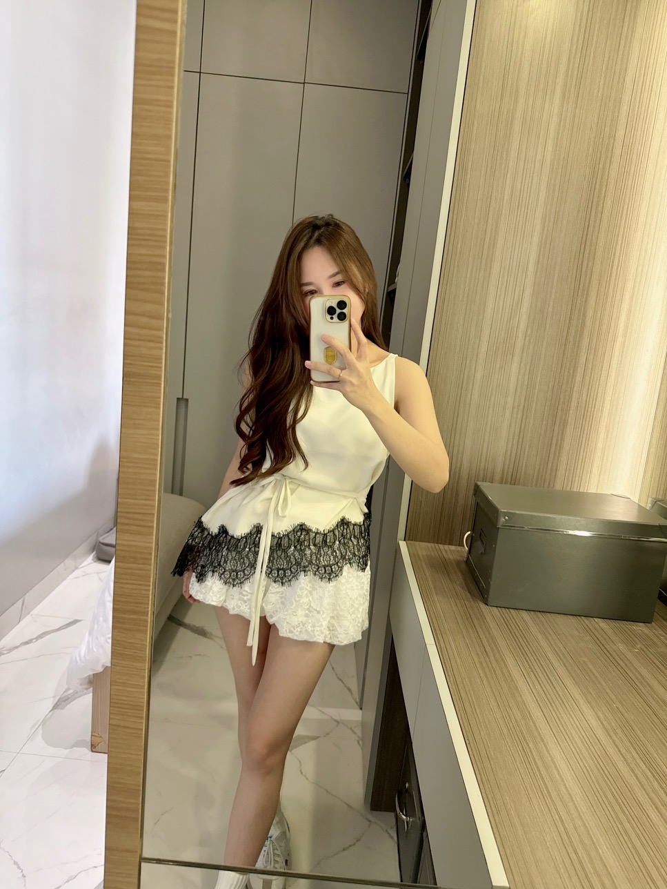Ndudshop – Lilo lace tank top (Kode: 5513)