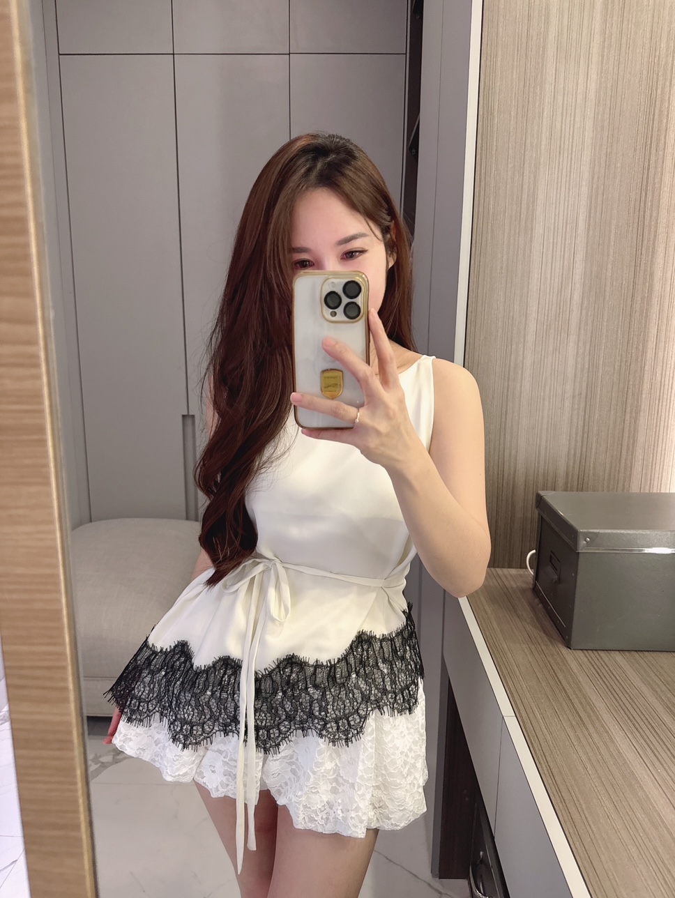 Ndudshop – Lilo lace tank top (Kode: 5513) - Image 3