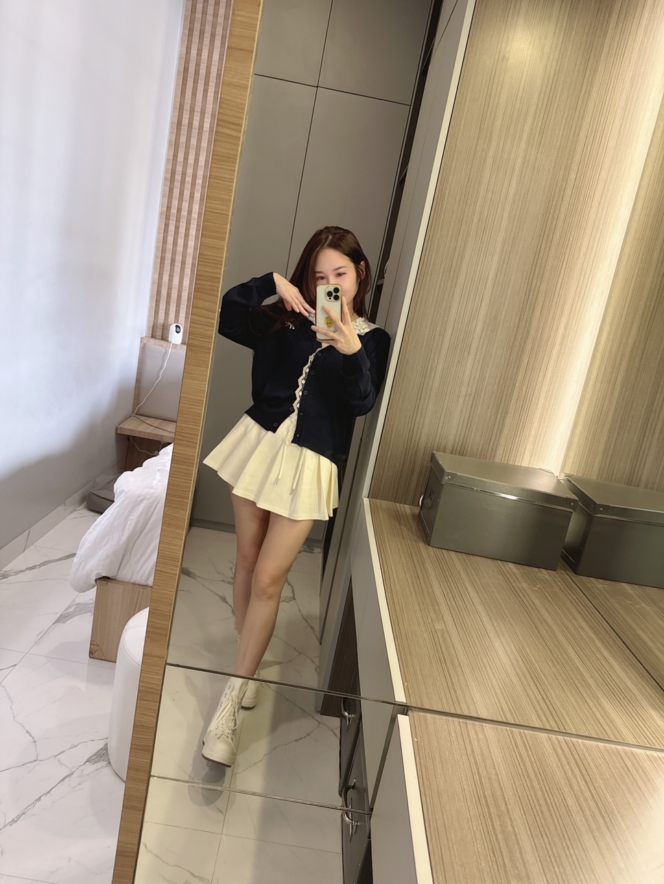 Ndudshop – Hoodie lace cardie (Kode: 5520) - Image 2