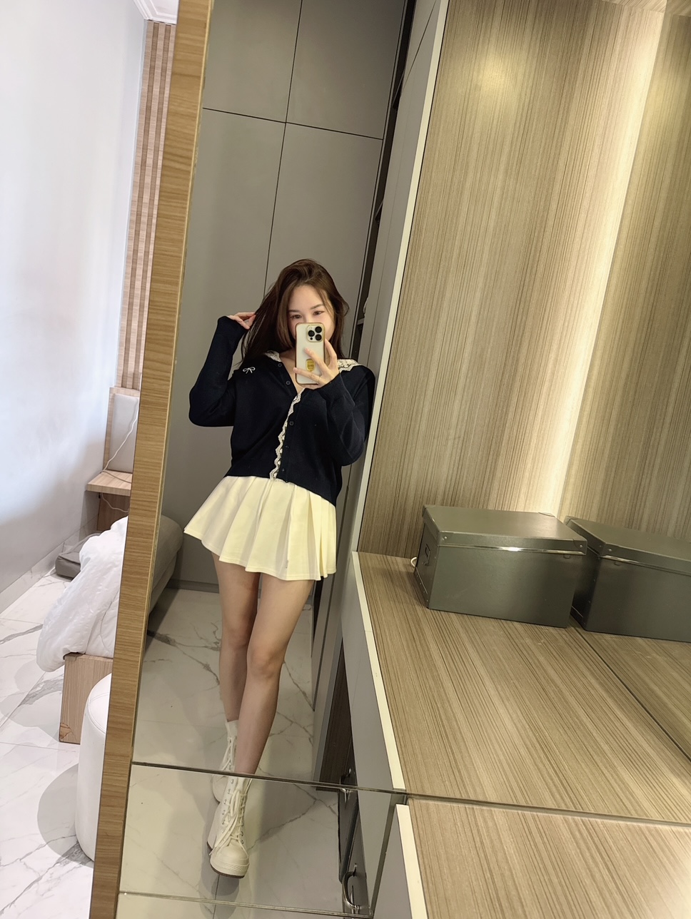 Ndudshop – Hoodie lace cardie (Kode: 5520) - Image 3