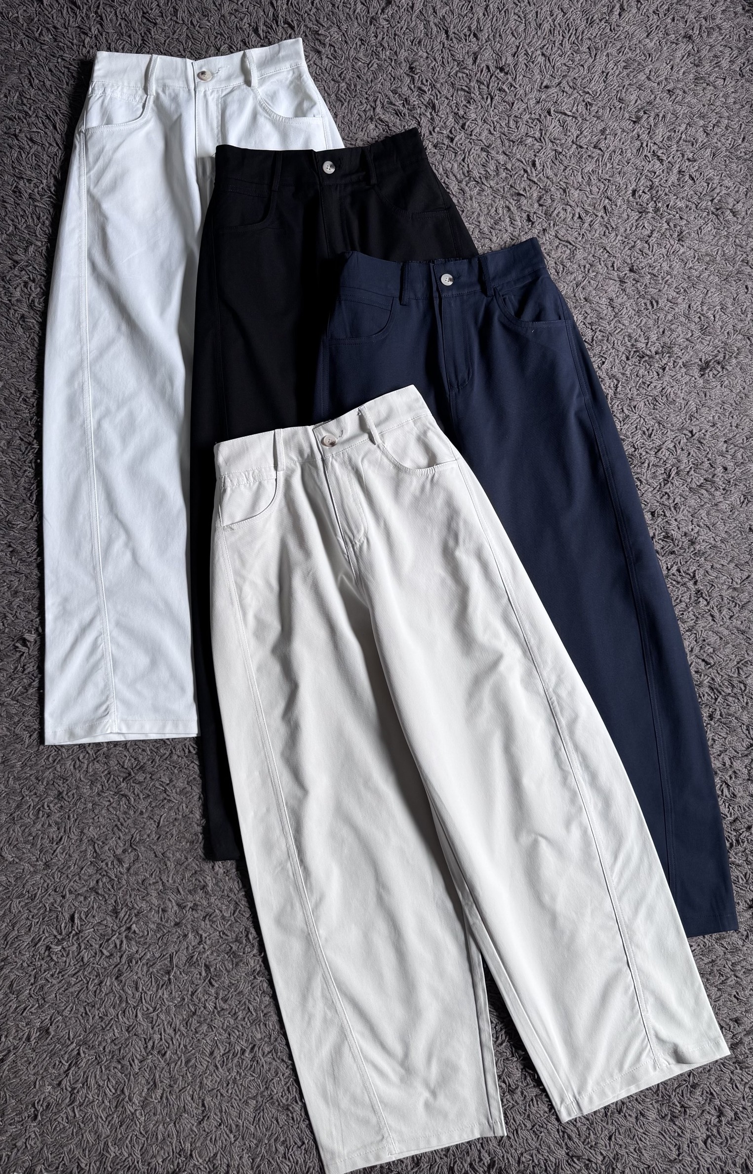 Ndudshop - Barrel pants (Kode: 5574) Hitam - Image 3