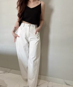 Alternative view of Ndudshop - Barrel pants (Kode: 5574) Hitam