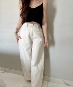 Ndudshop - Barrel pants (Kode: 5574) Hitam