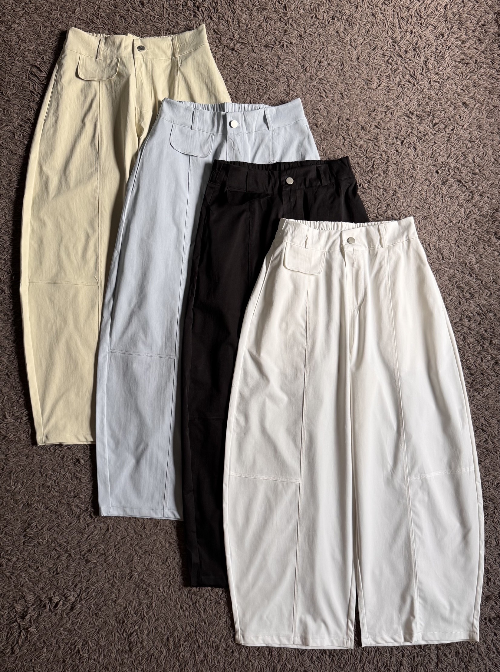 Ndudshop - Barrel pants (Kode: 5653) Biru - Image 3