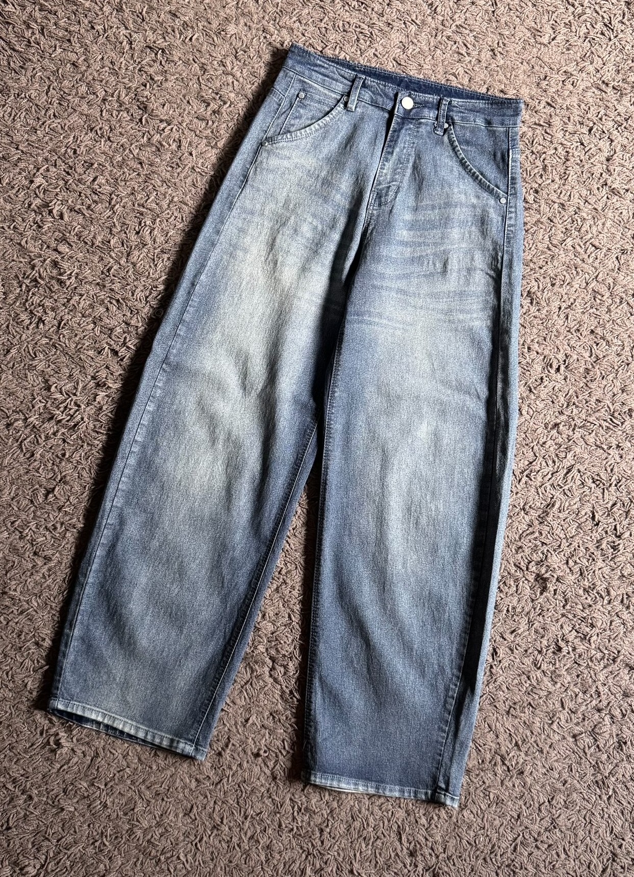 Ndudshop - Denim barrel pants (Kode: 5655) - Image 3