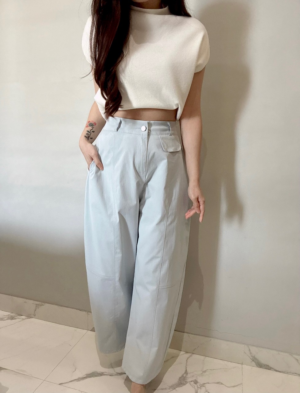Ndudshop - Barrel pants (Kode: 5653) Biru