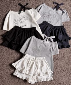 Ndudshop – Hayko set (Kode: 5687) - Putih